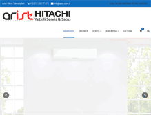 Tablet Screenshot of hitachiinverter.com